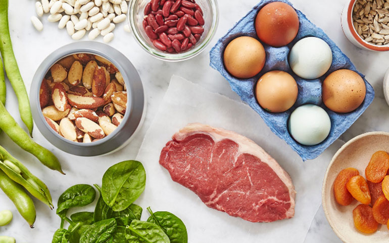 منابع آهن برای تامین آهن بدن